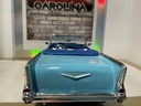 1:18 MOTORMAX 1958 CHEVY BEL LIGH BLUE/DARK BLUE CONVERTIBLE image