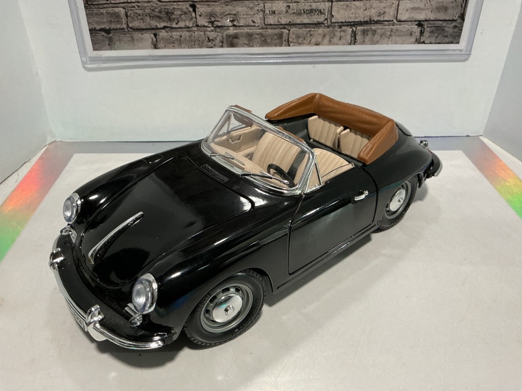 1:18 BURAGO 1961 PORSCHE 356 B MADE IN ITALY image