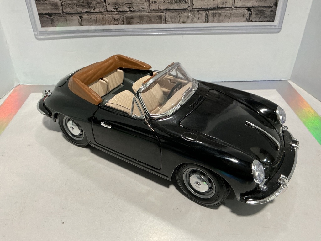 1:18 BURAGO 1961 PORSCHE 356 B MADE IN ITALY image