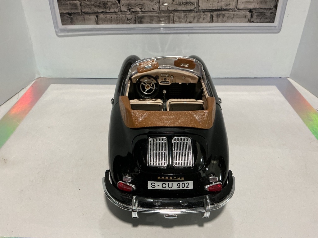 1:18 BURAGO 1961 PORSCHE 356 B MADE IN ITALY image