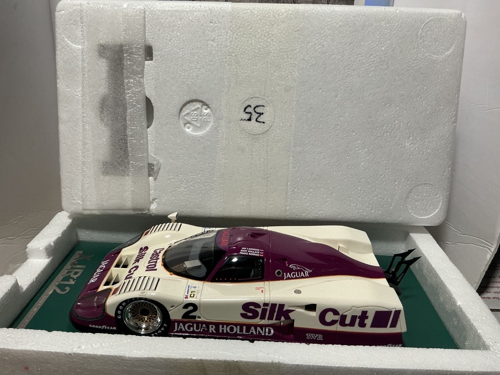 1:18 AB MODELS JAGUAR XJR 12 #2 1990 LeMans 35/50 image
