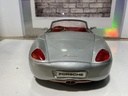 1:18 MAISTO PORSCHE BOXSTER SILVER GRAY ON RED image