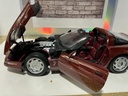 1:18 MAISTO 1992 CORVETTE ZR-1 BURGUNDY ON BURGUNDY image