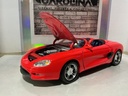 1:18 MAISTO MUSTANG MACH III ORANGE-RED ON BLACK [MISSING MIRROR] image