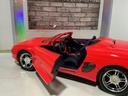 1:18 MAISTO MUSTANG MACH III ORANGE-RED ON BLACK [MISSING MIRROR] image