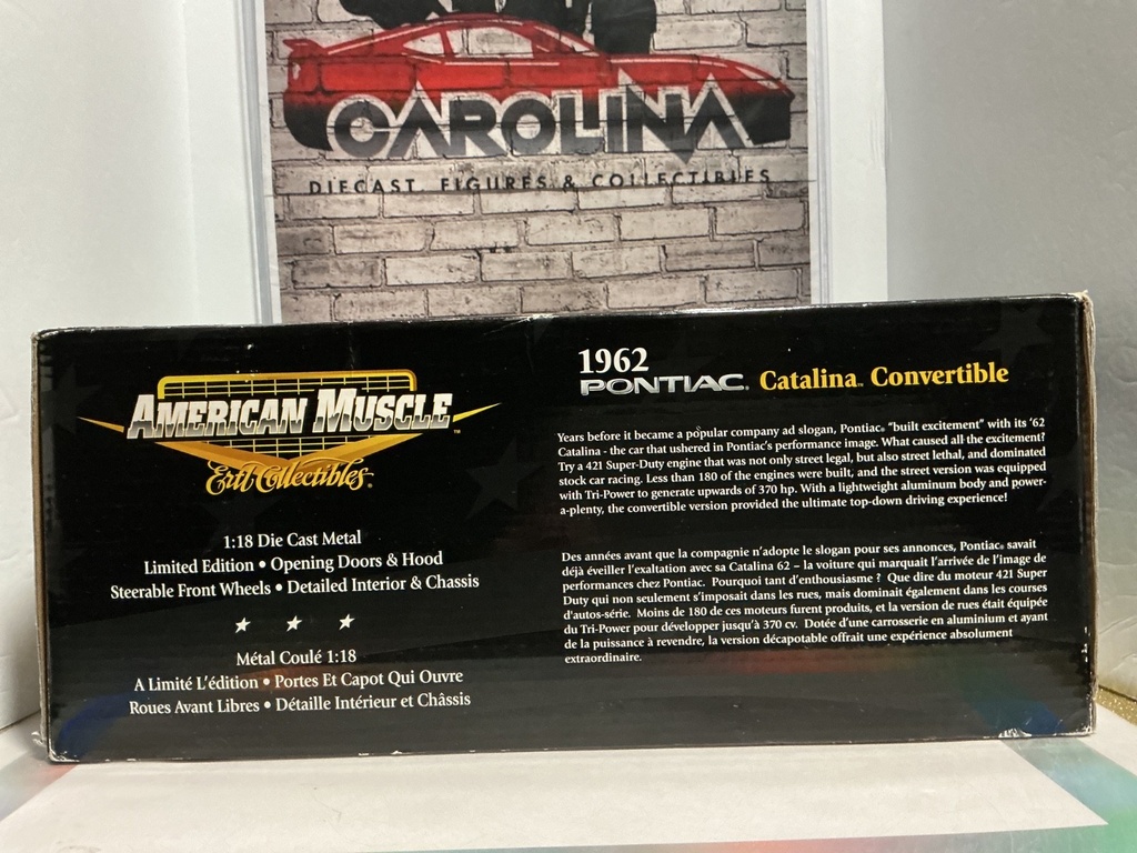 1:18 ERTL 1962 PONTIAC CATALINA CONVERTIBLE image