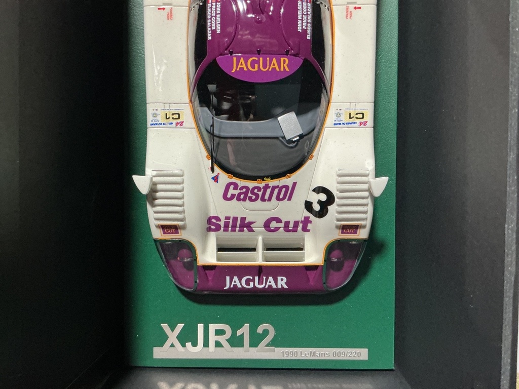 1:18 AB MODELS JAGUAR XJR 12 #3 1990 LeMans 009/200 image
