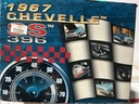 1:18 MOTORMAX NO. 73104 1967 CHEVELLE SS 396 BLUE ON BLACK image
