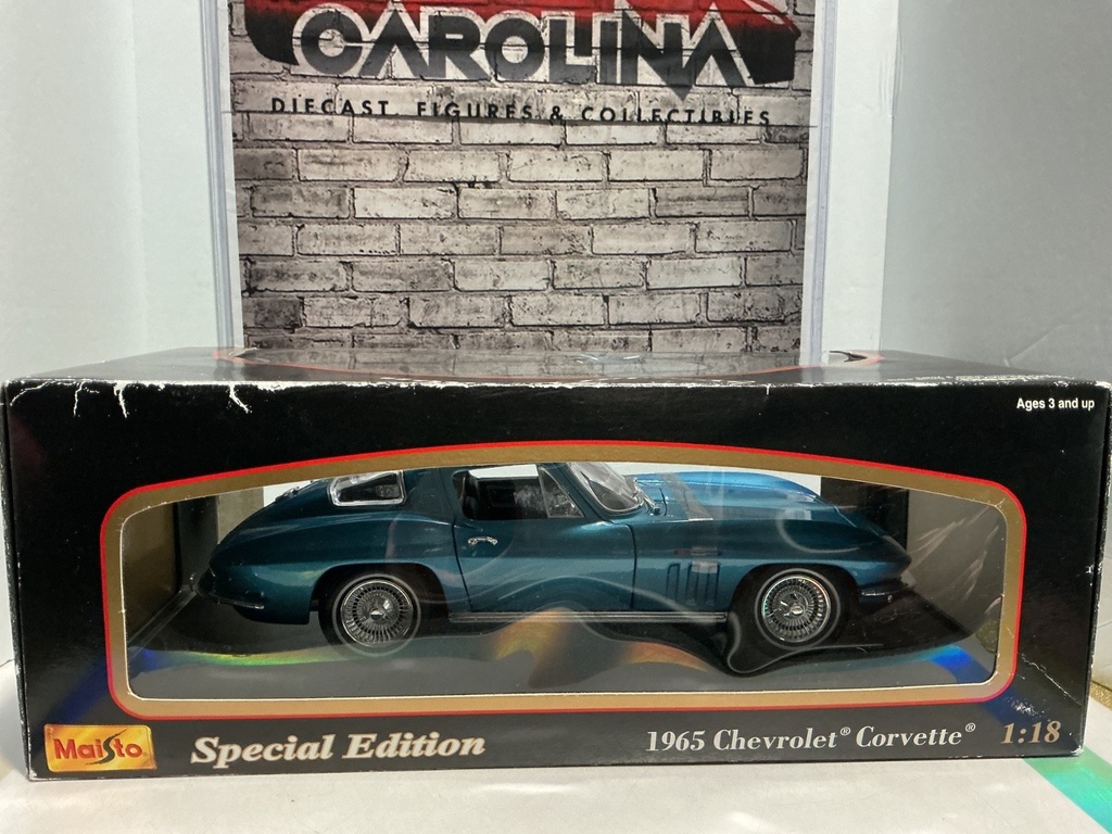 1:18 MAISTO 1965 CHEVROLET CORVETTE SPECIAL EDITION image