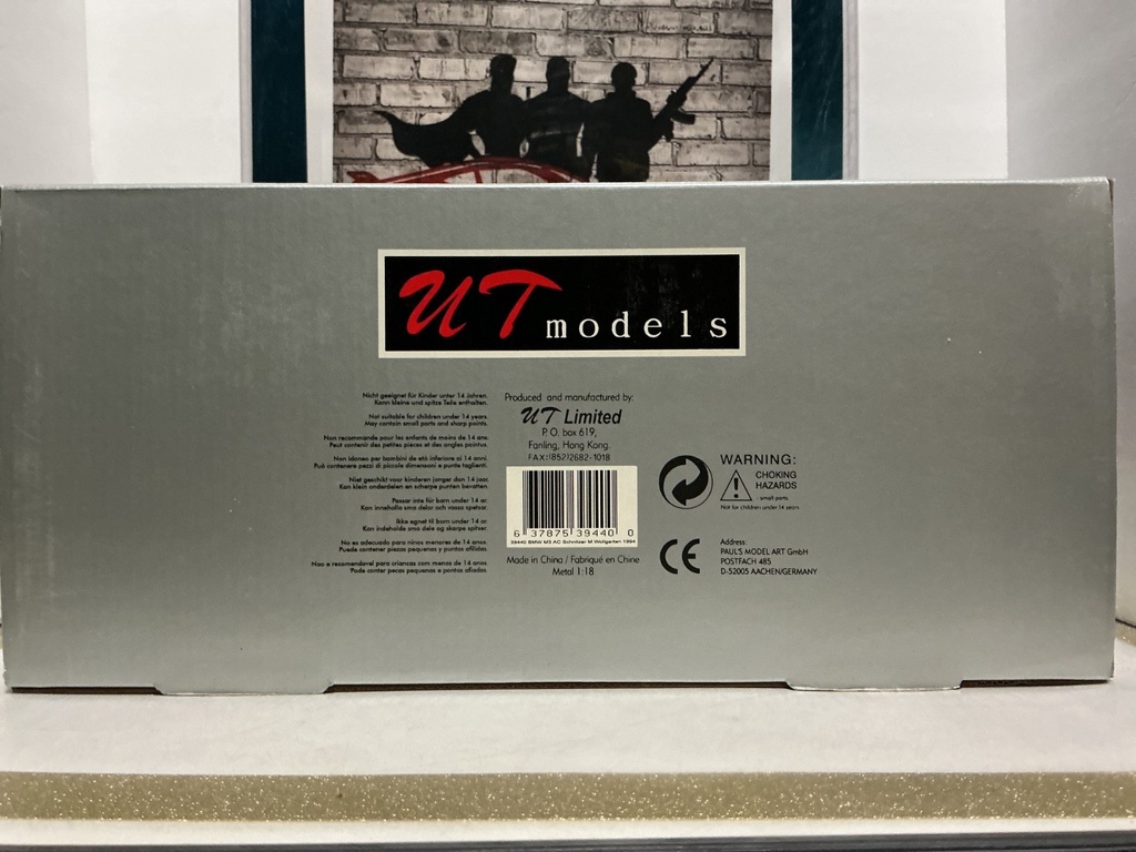 1:18 UT MODELS BMW IIM3 RACING COLLECTION image