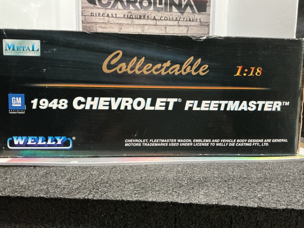 1:18 WELLY 1948 CHEVROLET FLEETMASTER image