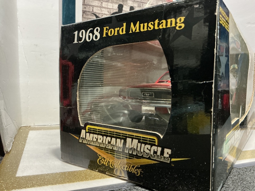 1:18 ERTL A,ERICAN MUSCLE 1968 FORD MUSTANG image