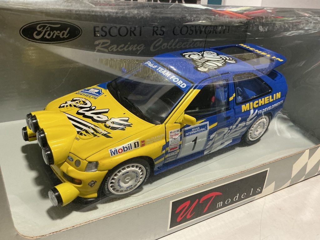 1:18 UT MODELS ESCORT RS COSWORTH RACING COLLECTION image