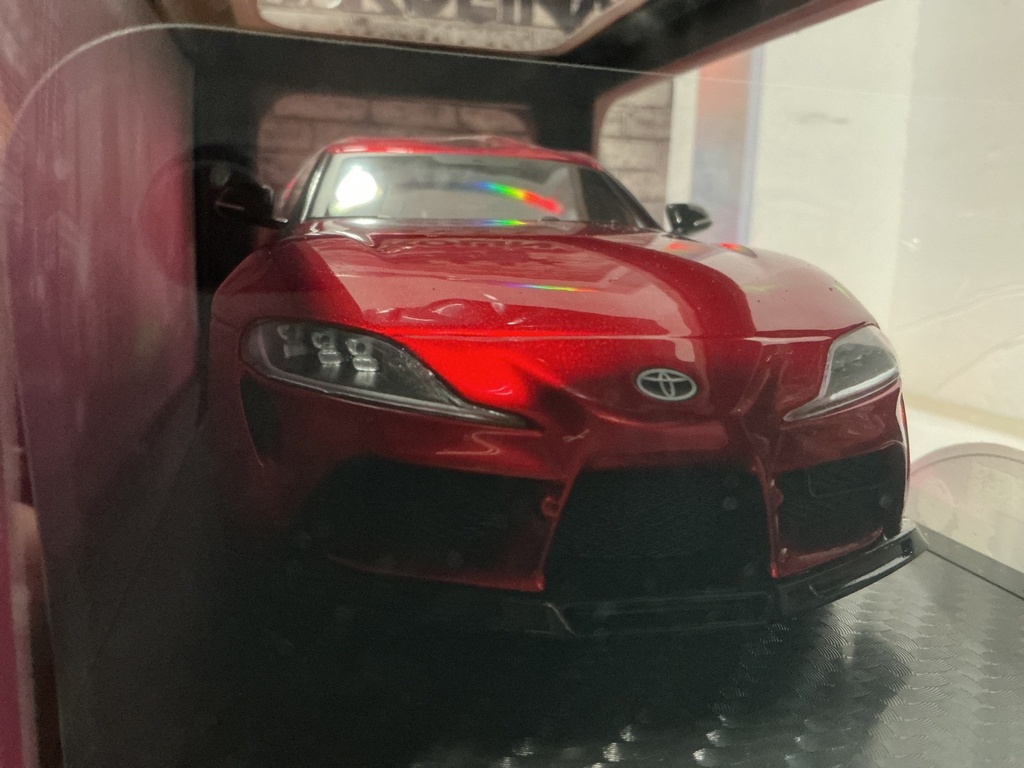 1:18 JADA PINK SLIPS - TOYOTA GR SUPRA RED / BLACK image