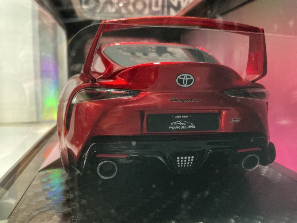 1:18 JADA PINK SLIPS - TOYOTA GR SUPRA RED / BLACK image