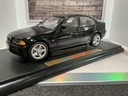 1:18 WELLY BMW 1998 BMW 328I   {BOX DAMAGED & PAINT ISSUES } BLACK  ON GRAY image