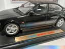 1:18 WELLY BMW 1998 BMW 328I   {BOX DAMAGED & PAINT ISSUES } BLACK  ON GRAY image