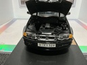 1:18 WELLY BMW 1998 BMW 328I   {BOX DAMAGED & PAINT ISSUES } BLACK  ON GRAY image