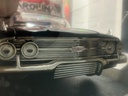 1:18 MOTORMAX 1960 CHEVROLET IMPALA BLACK ON RED / CREAM image
