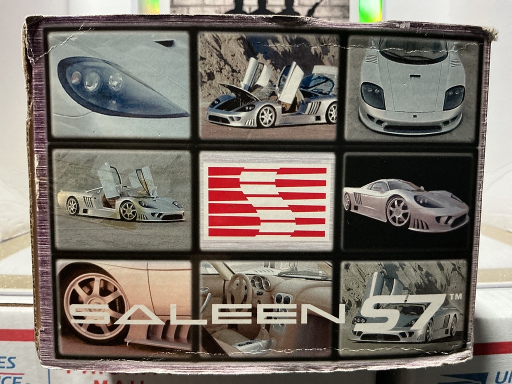 1:18 MOTORMAX DIECAST SALEEN S7 GRAY ON TAN image