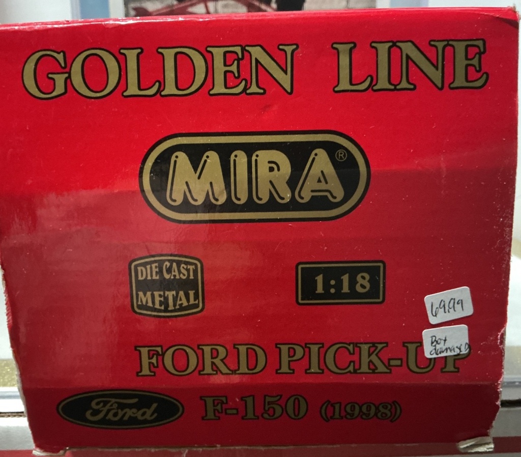 1:18 MIRA FORD PICK-UP F-150 1998 *BOX DAMAGED image