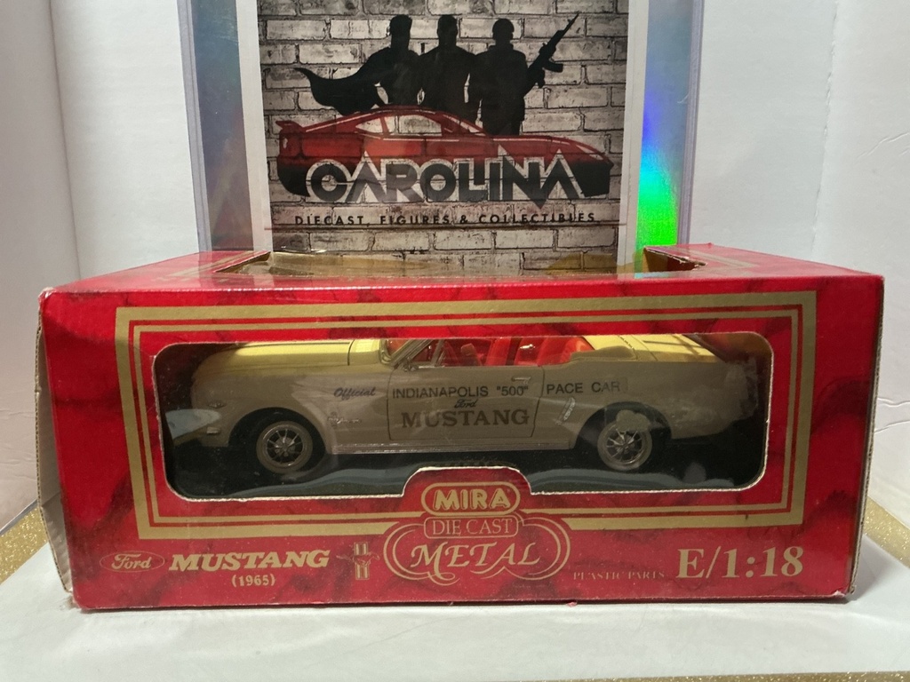 1:18 MIRA GOLDEN LINE FORD MUSTANG 1965 *BOX DAMAGED image