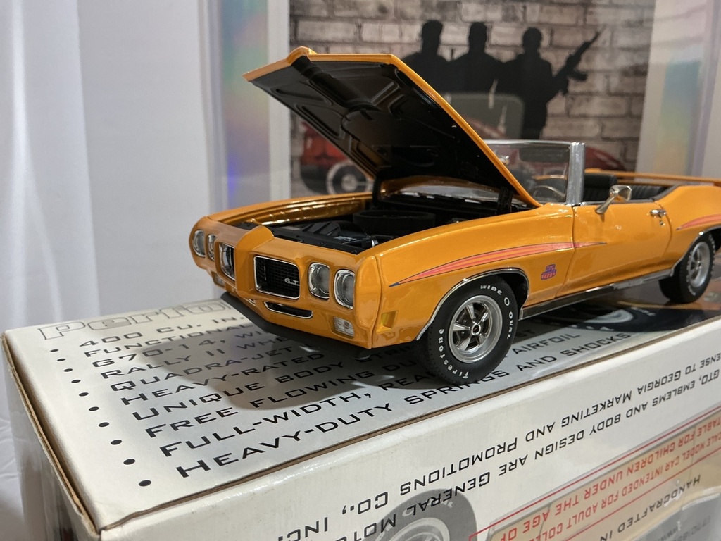 1:24 GMP 1970 GTO JUDGE CONVERTIBLE image