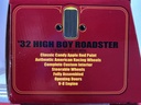 1:18 LANE AUTOMOTIVE COLLECTIBLES ‘32 HIGH BOY ROADSTER RED ON BROWN image