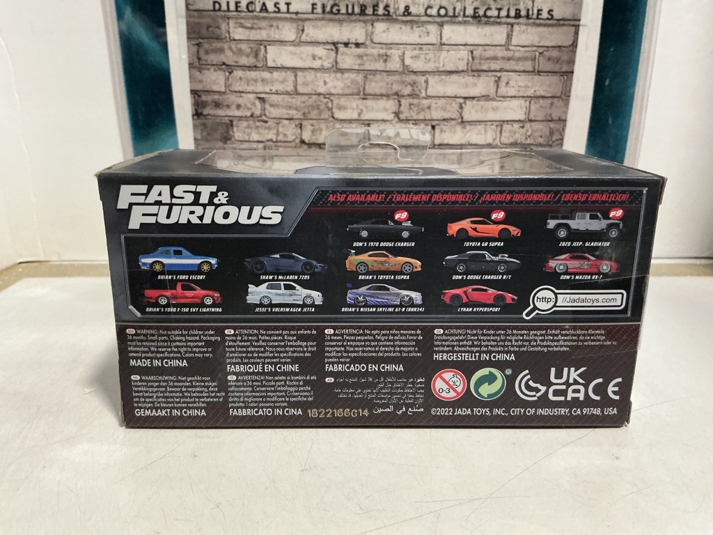 JADA TOYS 1/32 FAST AND FUROUS - BRIAN’S MITSUBISHI LANCER EVOLUTION VII image