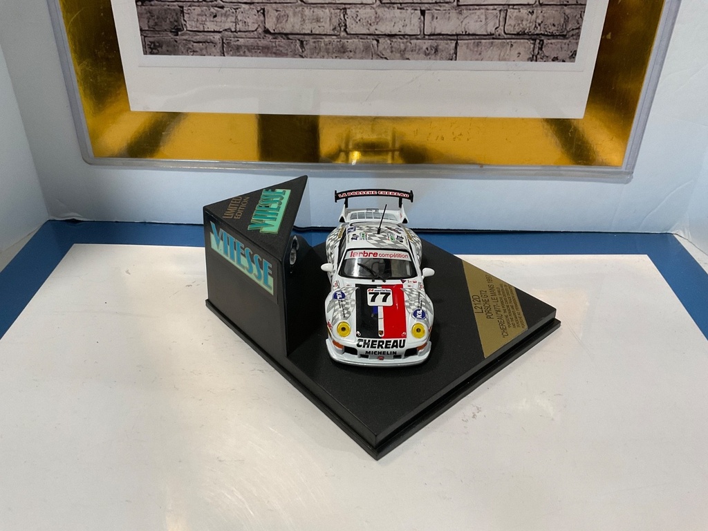 1:43 VITESSE L212D PORSCHE GT2 “CHEREAU” #77 LE MANS 1997 image