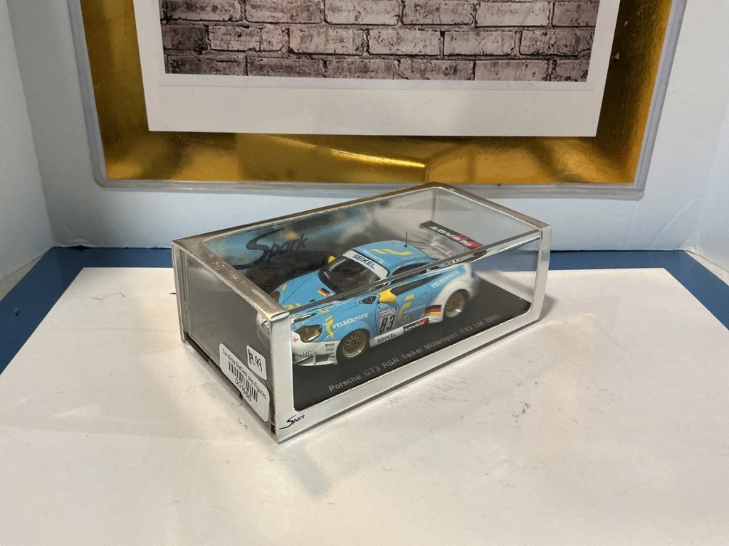 1:43 SPARK PORSCHE GT3 RSR SEIKEL MOTORSPORT N83 LM 2005 image