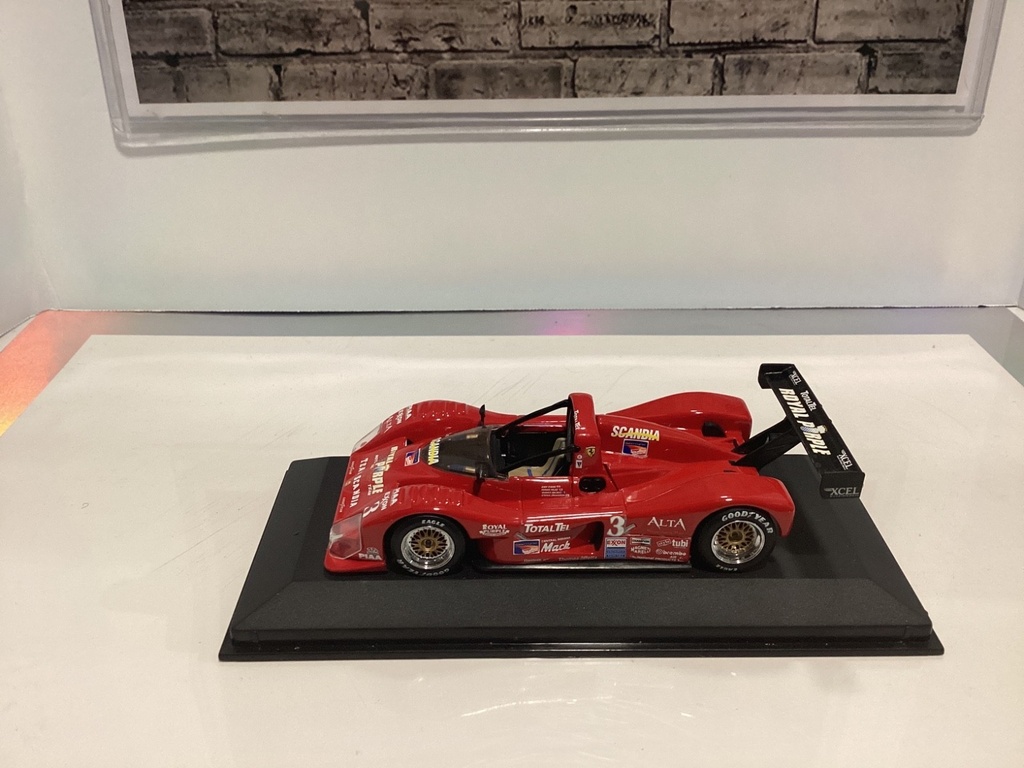 1:43 MINICHAMPS RALLY CAR FERRARI 333SP ROYAL PURPLE #3 image