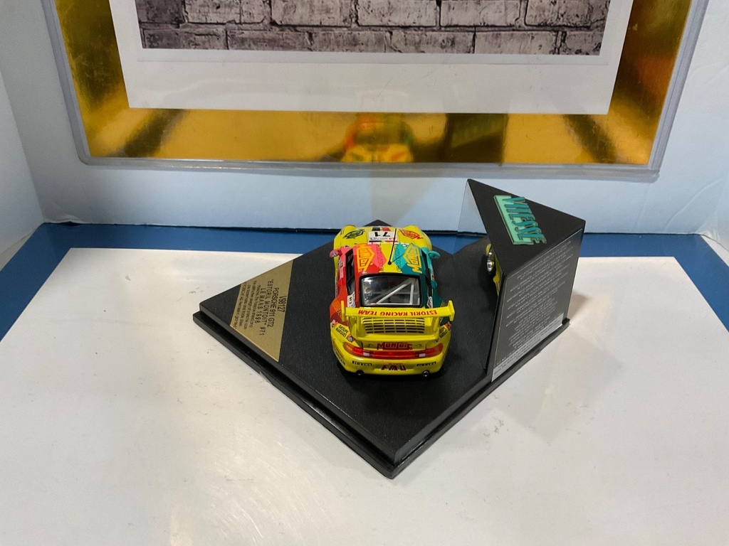 1:43 VITESSE V98127 PORSCHE 911 GT2 “ESTORIL MONTOIT” #71 LE MANS 1998 image