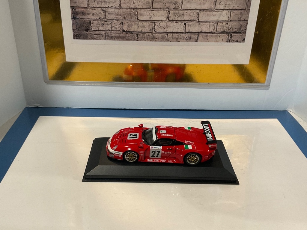 1:43 MINICHAMPS RALLYCAR Porsche LUCCHINI #27 image