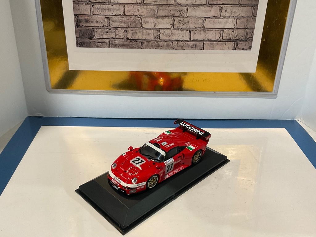1:43 MINICHAMPS RALLYCAR Porsche LUCCHINI #27 image