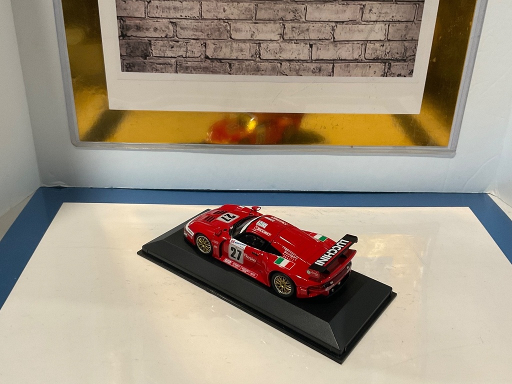 1:43 MINICHAMPS RALLYCAR Porsche LUCCHINI #27 image