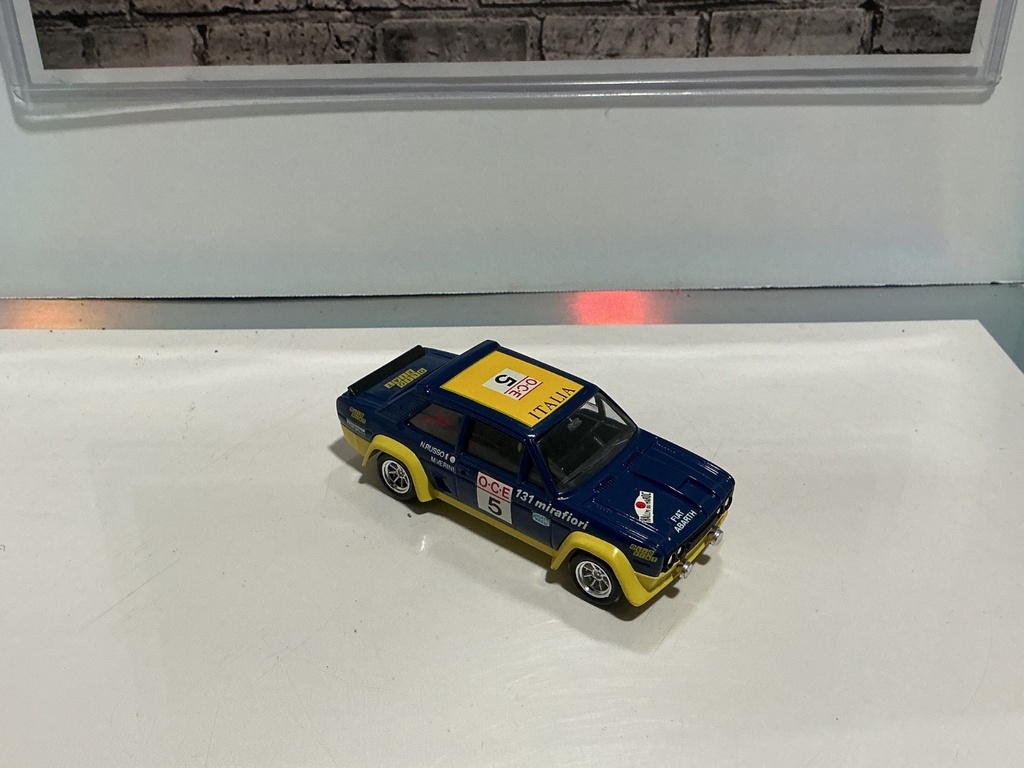 1:43 SOLIDO MADE IN FRANCE FIAT ABARTH 131 RALLYE image