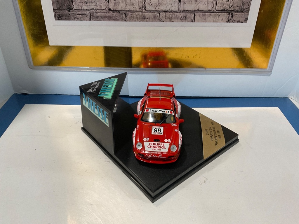 1:43 VITESSE L167E PORSCHE GT2 “PHILIPPE CHARRIOL” #99 BPR 1996 image