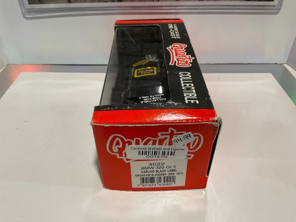 1:43 QUARTZO CARLING BLACK LABEL #58 COLLECTIBLE image