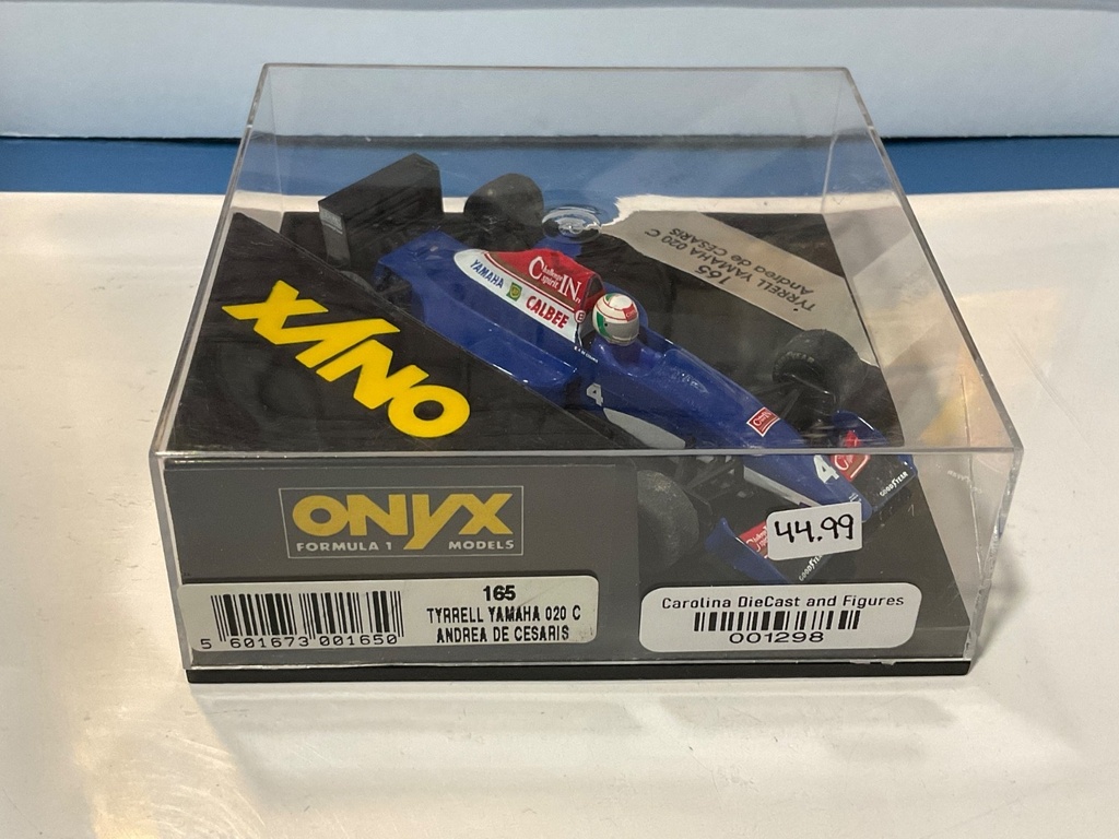 1:43 ONYX F1 165 TYRRELL YAMAHA 020 C Andrea de CESARIS image