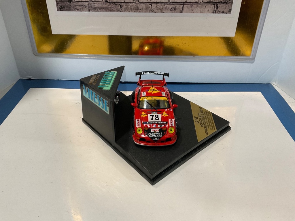 1:43 VITESSE L212E PORSCHE GT2 “PARFUMS SALVADOR DALI” #78 LE MANS 1997 image
