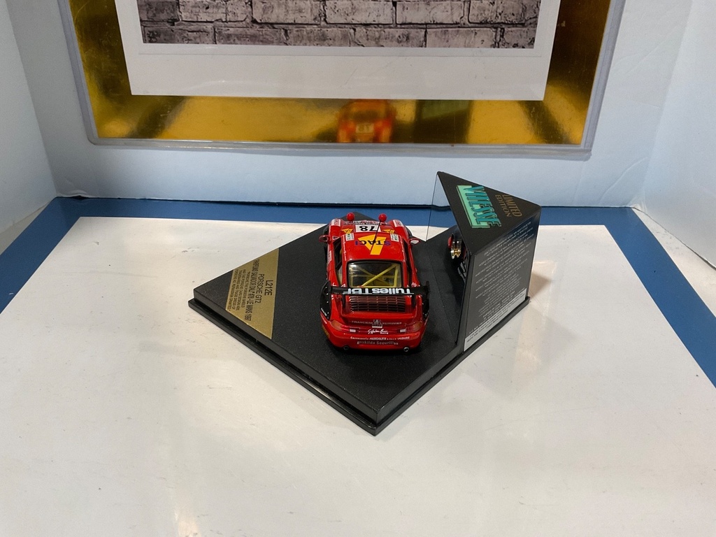 1:43 VITESSE L212E PORSCHE GT2 “PARFUMS SALVADOR DALI” #78 LE MANS 1997 image