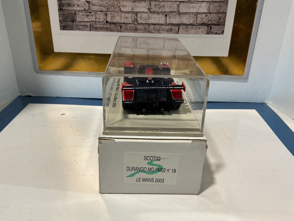 1:43 SPARK DURANGO MG PM02 n19 LE MANS 2003 image