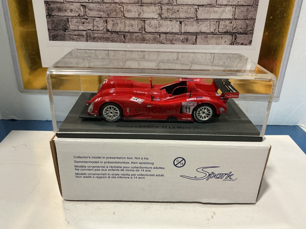 1:43 SPARK PANOZ LMP07 n11 LE MANS 2001 image