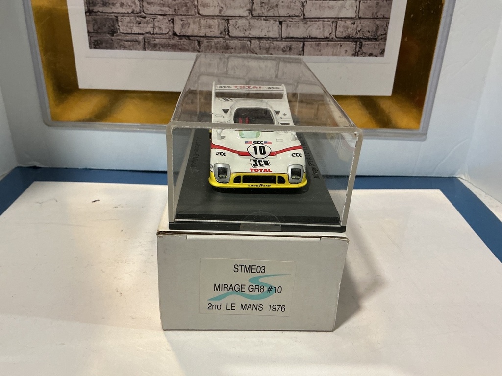 1:43 SPARK MIRAGE GR8 #10 2nd LE MANS 1976 image