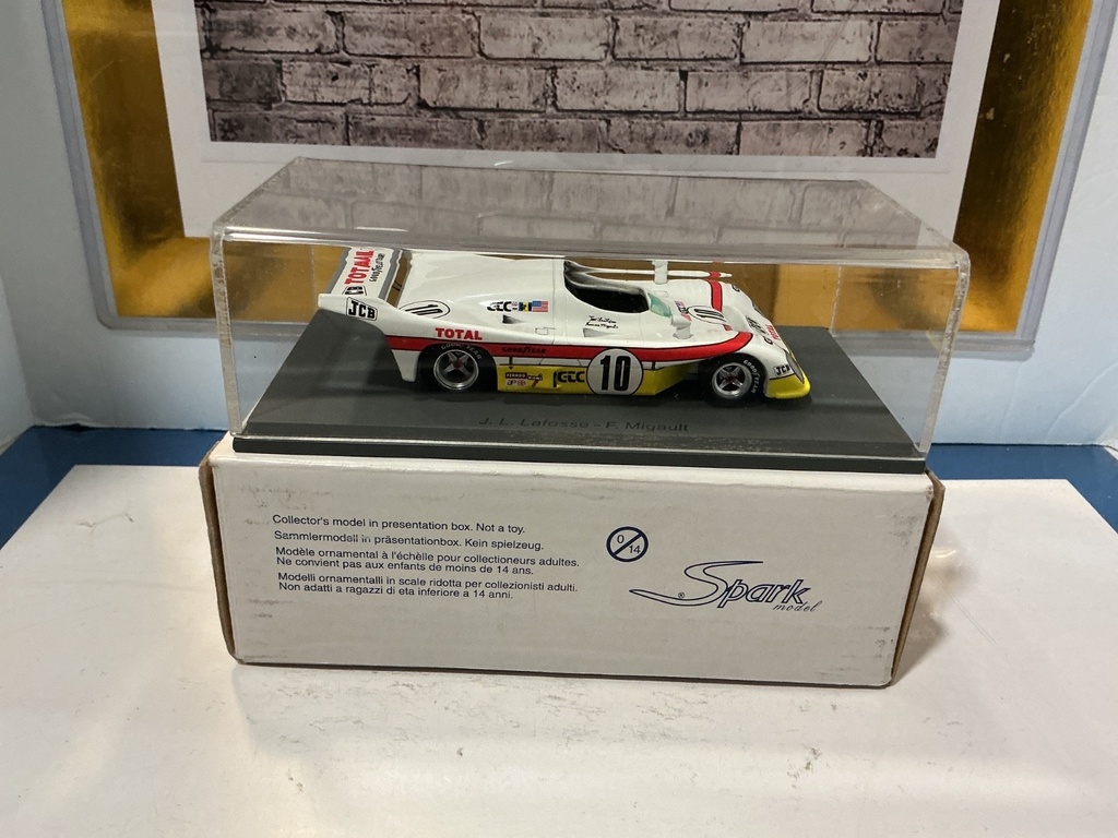 1:43 SPARK MIRAGE GR8 #10 2nd LE MANS 1976 image