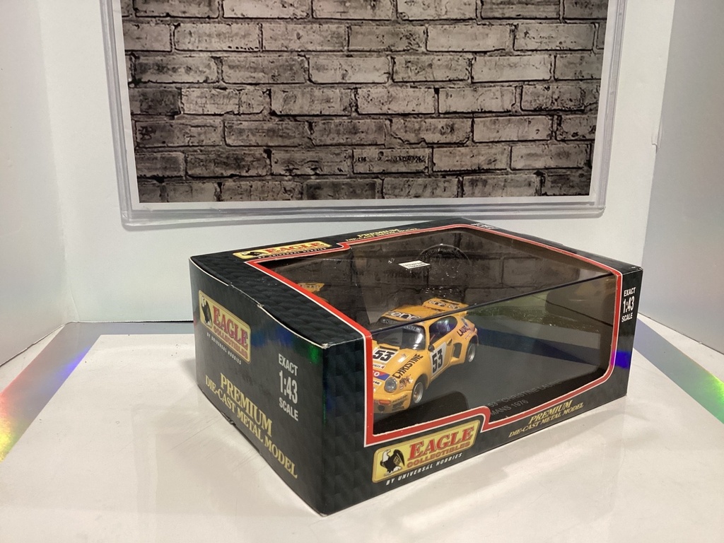 1:43 EAGLE COLLECTIBLES PORSCHE CARRERA RSR- N 53 “CHRISTINE LAURE” 1976 image