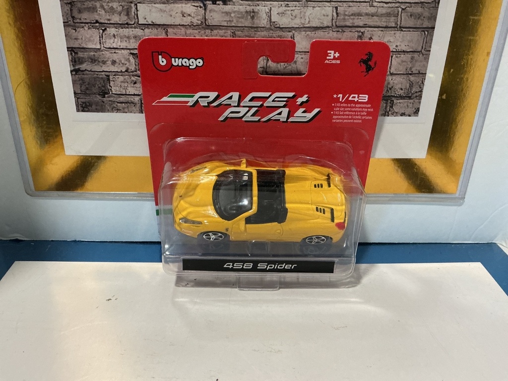 BURAGO 1:43 458 SPIDER image
