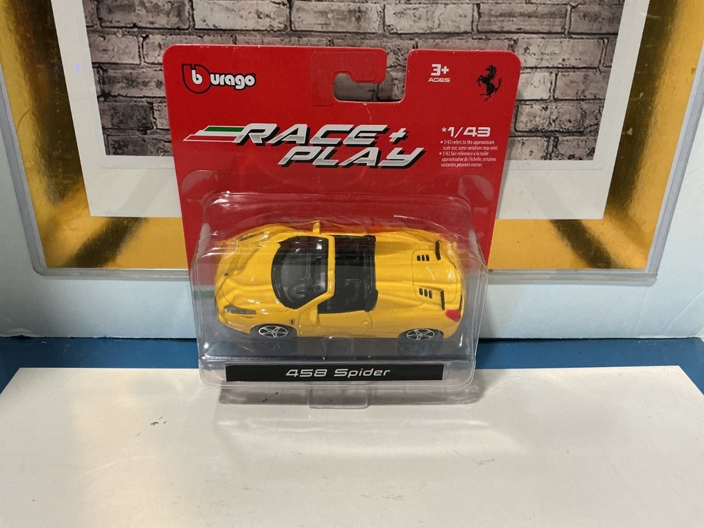 BURAGO 1:43 458 SPIDER image