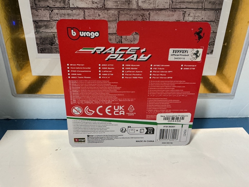 BURAGO 1:43 458 ITALIA image